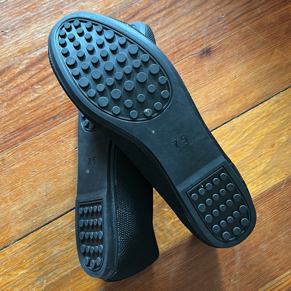 Black Ballet Flat Dressy Casual Knit Round Toe Mesh Flats Size:7.5 NWOB - Picture 5 of 5